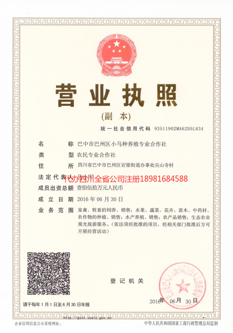 洪雅洪雅小马种养殖专业合作社